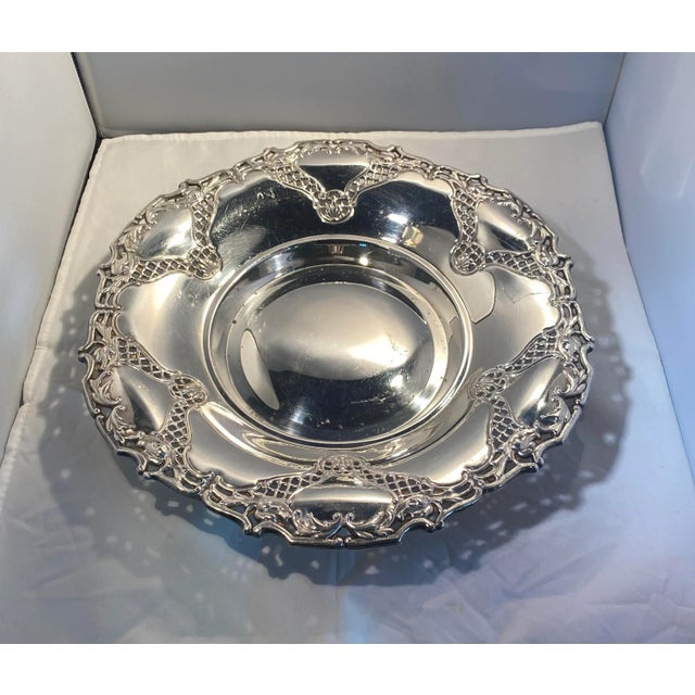 Vintage F B Rogers Silver Plate Centerpiece Bowl Made in Spain Chairish