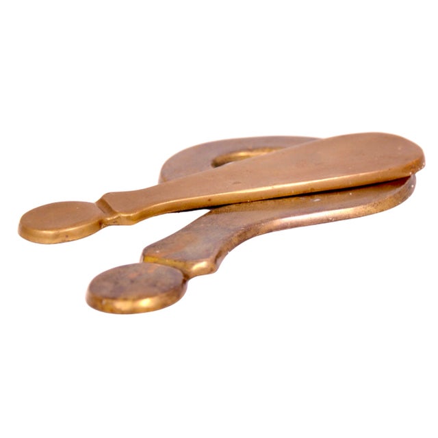 Transitional Brass Paperweights For Sale - Image 3 of 5