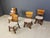 Vintage Brutalist Dining Chairs, 1960s, Set of 5 For Sale - Image 6 of 12