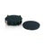 2020s Spiga 4-Piece Set Green Coasters on Gold Stand For Sale - Image 5 of 5