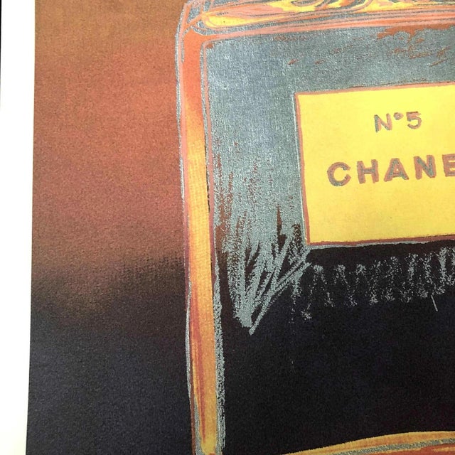 1990s 1990s After Andy Warhol "Chanel" Lithograph For Sale - Image 5 of 10