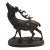 Early 20th Century Fabulous Elk Statue For Sale