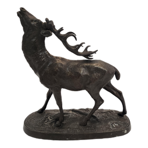 Early 20th Century Fabulous Elk Statue
