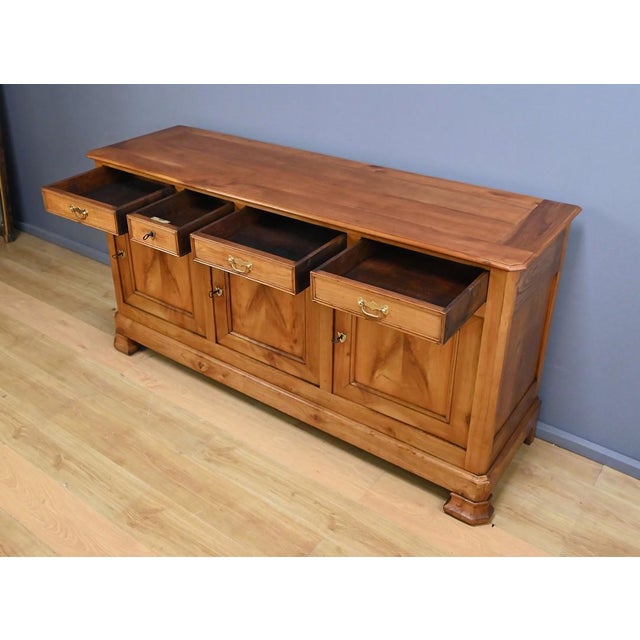 Antique Cherrywood Sideboard, 1900s For Sale - Image 3 of 18