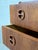 Brown Small Danish Teak Dresser With 2 Drawers Scandinavian Mid-Century Modern Vintage For Sale - Image 8 of 12