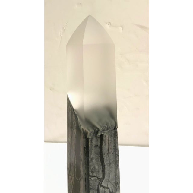 Modern John Richards Modern Black Stone Obelisk For Sale - Image 3 of 4