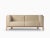 Minimalist Modern Sofa in Ash and Fabric by Julien Renault For Sale - Image 12 of 12