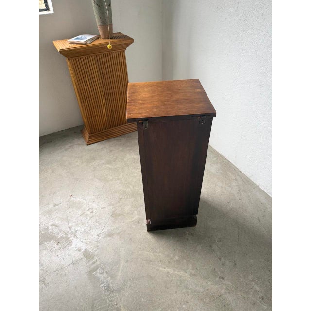 Oak Bedside Table from Dudouyt, 1940s For Sale - Image 18 of 18