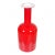 Otto Brauer/Holmegaard red glass vase. H: 43 , D: 16. No defects.