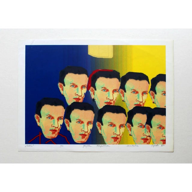 Marek Sapetto, The Party, Digital Print, 1996 For Sale - Image 4 of 7