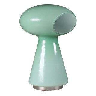 Mushroom-Shaped Lamp in Murano Glass with Bubbles from Vistosi For Sale