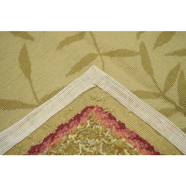 Textile French Aubusson Design Rug 7'11'' X 10'0" For Sale - Image 7 of 8