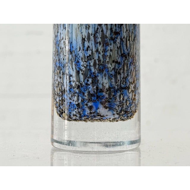 Efeso Cylindrical Vase from Sarner Glas, 1960s For Sale - Image 5 of 8