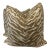 Tiger Woven Chenille 22" Pillows-a Pair For Sale