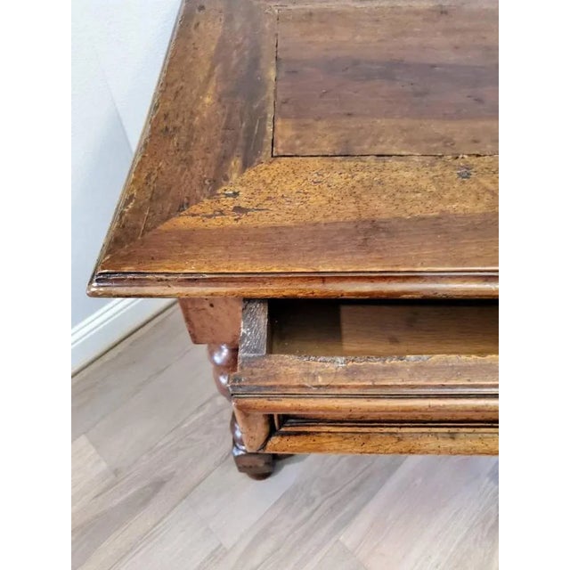 Brown 18th/19th Century French Carved Walnut Table With Provenance For Sale - Image 8 of 11