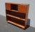 French Country Vintage Mid Century Handmade Brown Bookcase For Sale - Image 3 of 12