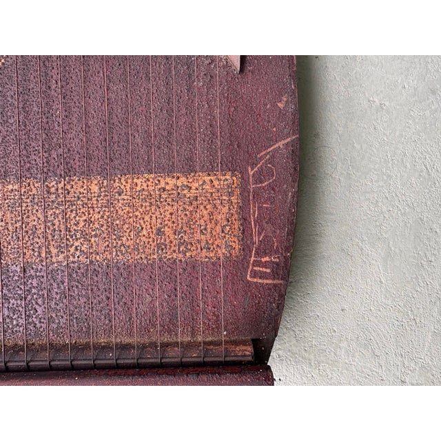 Wood Antique Folk Art American Zither Lap Harp Decorative String Instrument, Early 20th Century For Sale - Image 7 of 12
