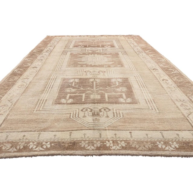 Modern Late 20th Century Vintage Turkish Kars Rug, For Sale - Image 3 of 10