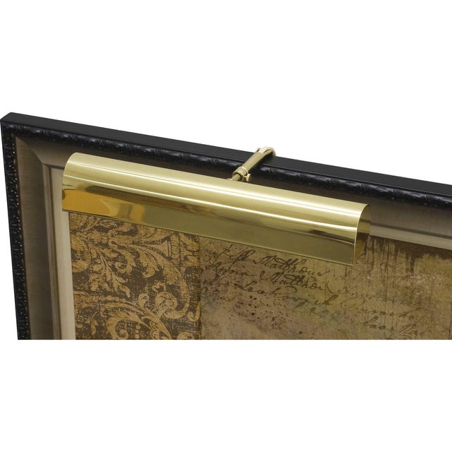 Five MCM American-made House of Troy 14 inch picture lights crafted in Vermont. Style T14-51. Featuring a classic...