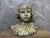 Cement Bust of Girl, 1950s For Sale - Image 12 of 12