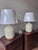 Ceramic Pair of Ralph Lauren Halifax Small Table Lamps - Coconut Finish (New in Box) For Sale - Image 7 of 8