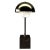Contemporary Apollo Table Lamp in Gilt Metal by Alabastro Italiano For Sale - Image 3 of 3