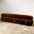 Metal Model Soriana Three-Seater Sofa in Brown Fabric by Afra and Tobia Scarpa for Cassina, 1970s For Sale - Image 7 of 12