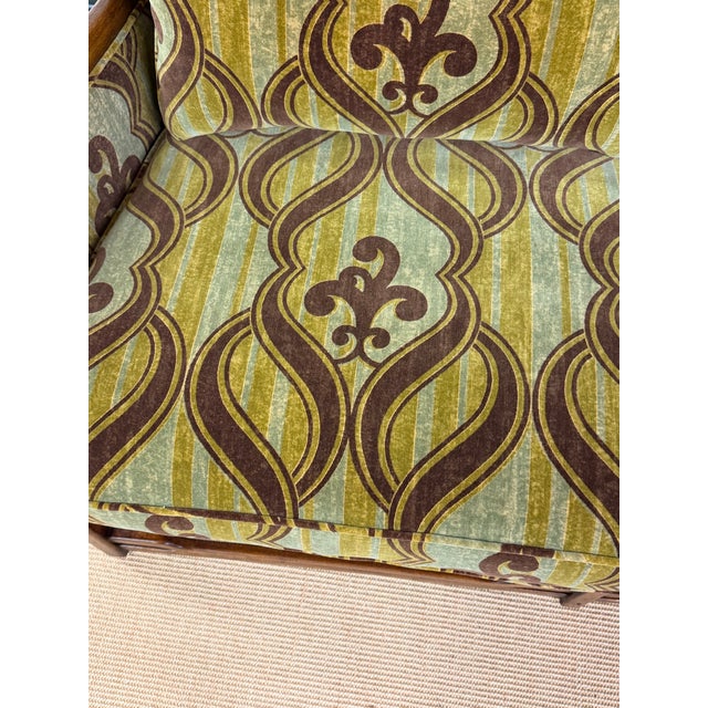 Just arrived back from our Professional Upholstery Source, this 1980's Vintage Loveseat from Bernhardt's Hibriten...