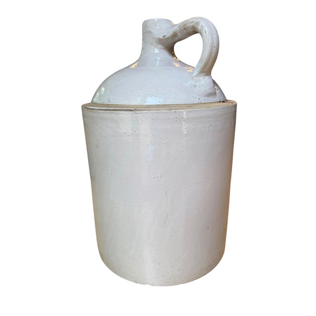 Antique Red Wing Union Stoneware 5-Gallon Shoulder Jug, Circa 1915–1936 For Sale - Image 10 of 11