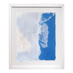 Contemporary Abstract Handmade Acaba Paper Painting “dd2.15" by Jean Feinberg