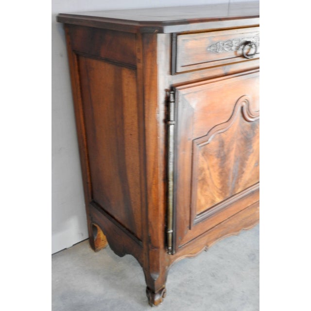 19th Century French Country Walnut Sideboard For Sale - Image 4 of 11