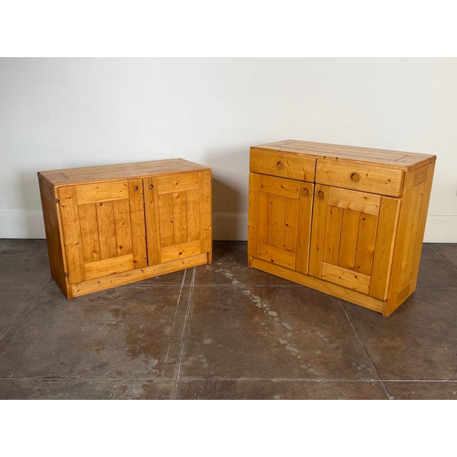 1960s Pair of Vintage 1960's Charlotte Perriand Cabinets, Attributed For Sale - Image 5 of 18