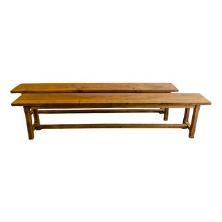 Antique Benches, Set of 2 For Sale