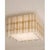 Contemporary Italian Tropical Murano Glass Square Flush Mount by Simoeng For Sale - Image 3 of 5