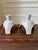 Vintage Handcrafted Signed Atomic Glazed Terracotta Candleholders - A Pair For Sale In Los Angeles - Image 6 of 18