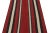 Tribal 1950s Vintage Persian Kilim With Red, Blue, and Off-White Stripes by Rug & Kilim For Sale - Image 3 of 8
