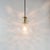 1960s Mid-Century Bubble Glass & Brass Ceiling Light by Helena Tynell for Limburg, Germany, 1960s For Sale - Image 5 of 12