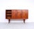 1960s Vintage Teak Highboard or High Sideboard with 4 Sliding Doors, 1960s For Sale - Image 5 of 18