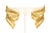 Modern Vintage Tiffany & Co. Sculptural 18 Karat Gold Pierced Lever Back Earrings - 2 Pieces For Sale - Image 3 of 10