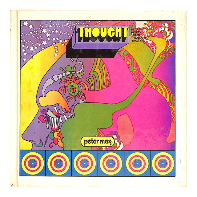 "Thought, With the Words of Swami Sivananda, Himalayas" 1970 Max, Peter For Sale