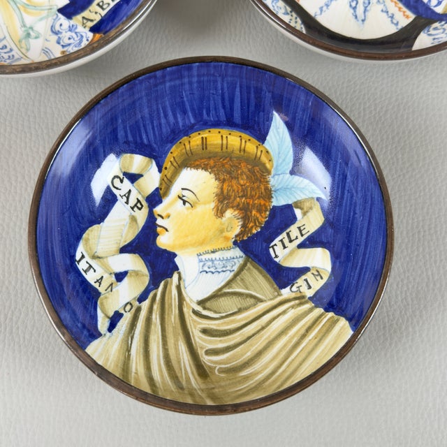 Vintage Ceramic Bowls from E. Mari Urbino, Set of 3 For Sale - Image 5 of 11