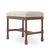 Stool in Wood and Velvet by George Coslin for 3V, 1970s For Sale - Image 4 of 13