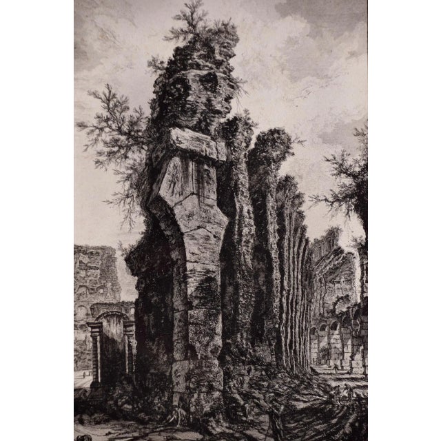 The Roman Colosseum: A Framed 18th Century Etching of the Interior by Giovanni Piranesi, 1766 For Sale In San Francisco - Image 6 of 11