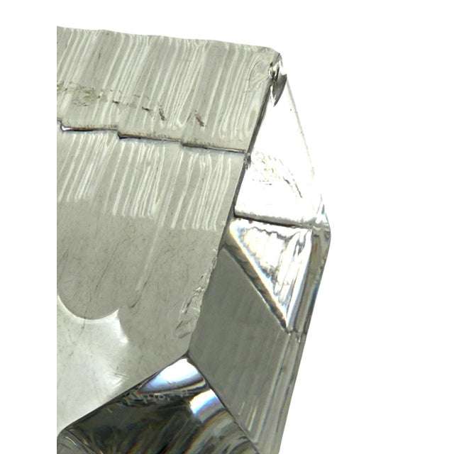 Sven Palmqvist, Modern Glass Sculpture, Orrefors Sweden 1971 For Sale - Image 12 of 12