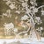 Silver Leaf Chinoiserie Hand-Painted Pale Blue Peony & Bird Wall Panels (Set of 5) For Sale - Image 4 of 15