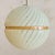 1970s Mid Century Modern Italian Brass + Acrylic Pendant For Sale - Image 4 of 11