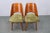 Mid-Century Model Ton 514 Dining Chairs attributed to Osvald Haerdtl for Ton, 1960s, Set of 4 For Sale - Image 6 of 16