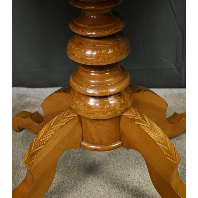 Coffee Table in Cherry and Walnut For Sale - Image 13 of 18