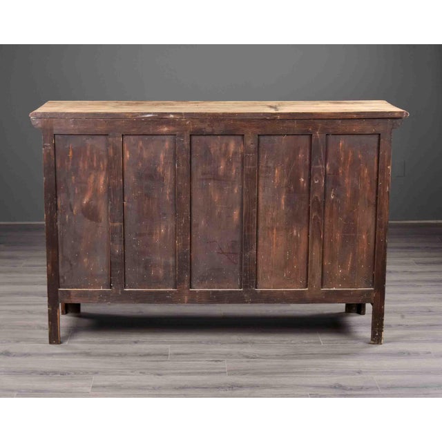 Carved Oak French Art Deco Sideboard, Circa 1930s For Sale - Image 10 of 13