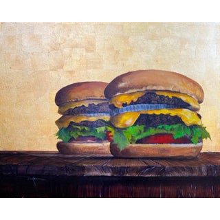 Contemporary Realist Still Life Painting, "Seeing Double-Double" For Sale